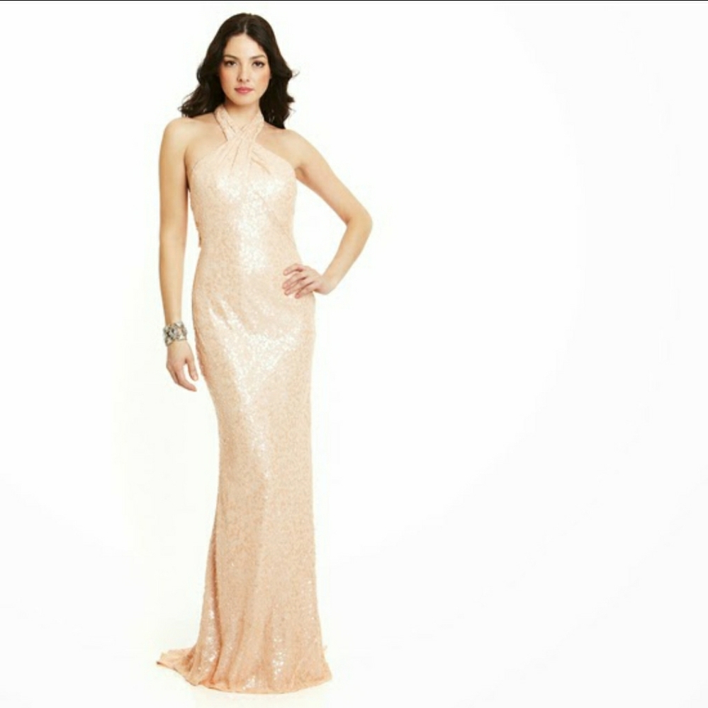 Bradley Mischka Sequin Gown